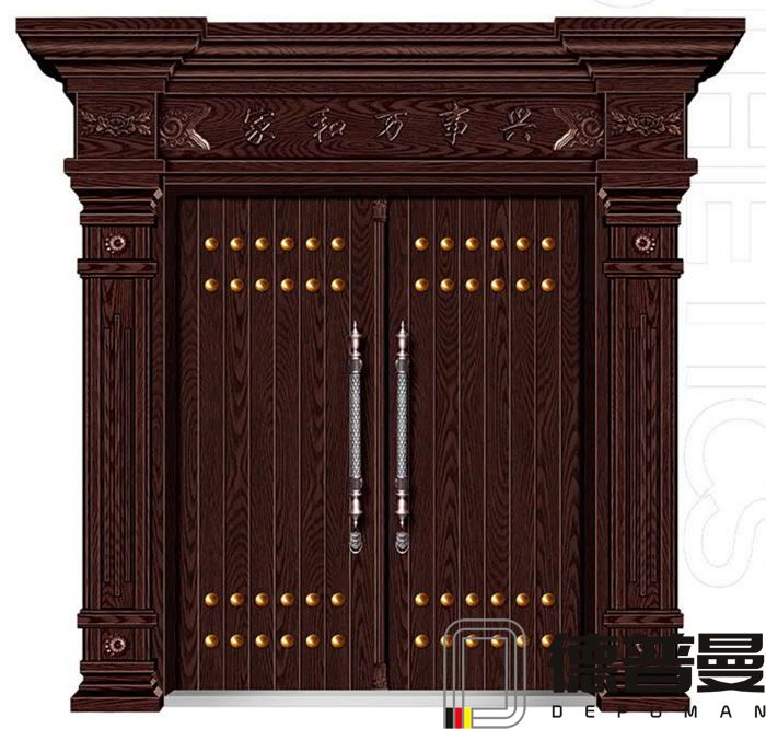 中式復古別墅大門