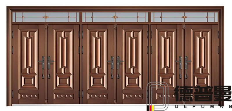 鋅合金六開(kāi)大拼接門(mén)